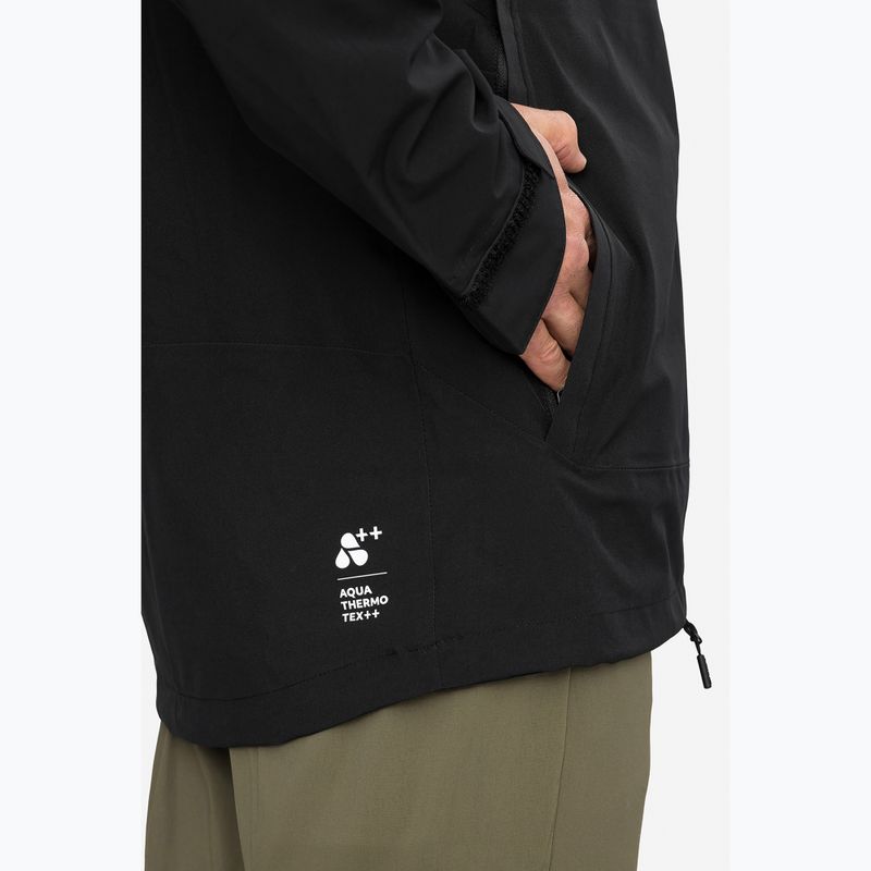 Pánska nepremokavá bunda Viking Trek Pro 2.5 black 5
