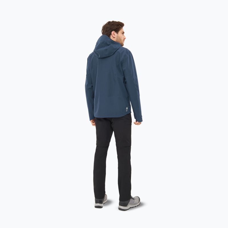 Pánska nepremokavá bunda Viking Trek Pro 2.5 navy 3
