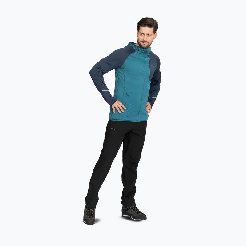 Pánska trekingová mikina Viking Birger Hoodie blue/navy 4