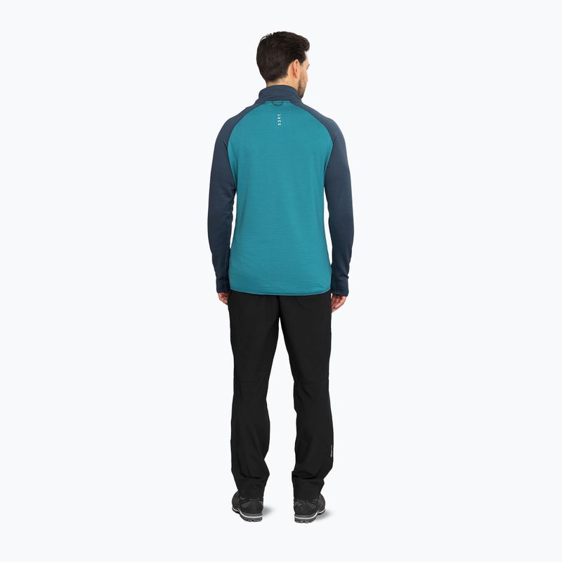 Pánska trekingová mikina Viking Birger blue/navy 3