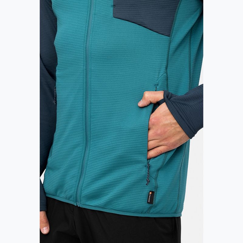 Pánska trekingová mikina Viking Birger blue/navy 6