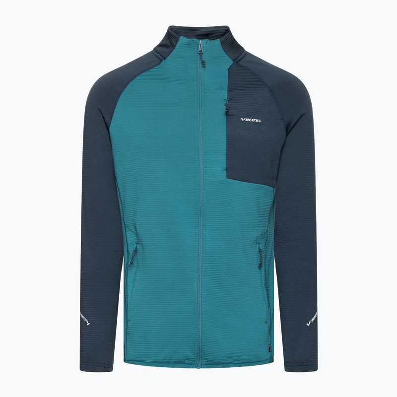 Pánska trekingová mikina Viking Birger blue/navy 8