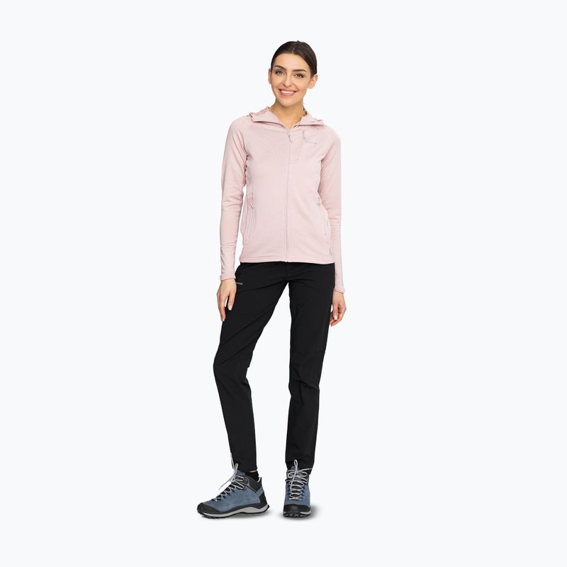 Dámska trekingová mikina Viking Birger Hoodie pink 2