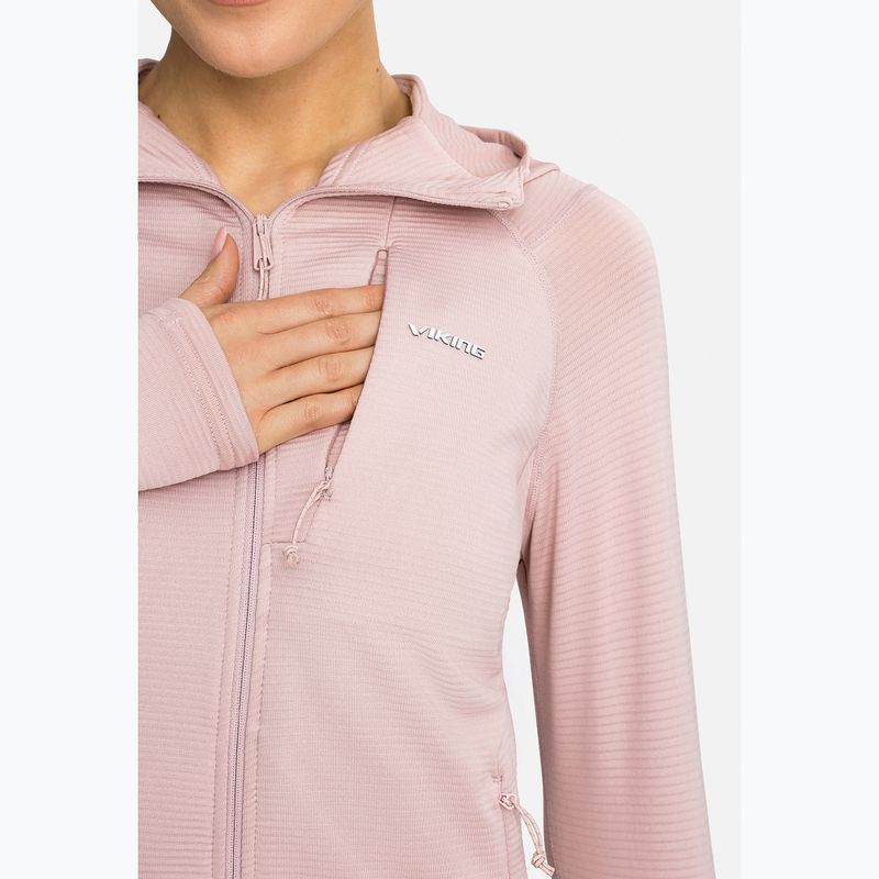 Dámska trekingová mikina Viking Birger Hoodie pink 6
