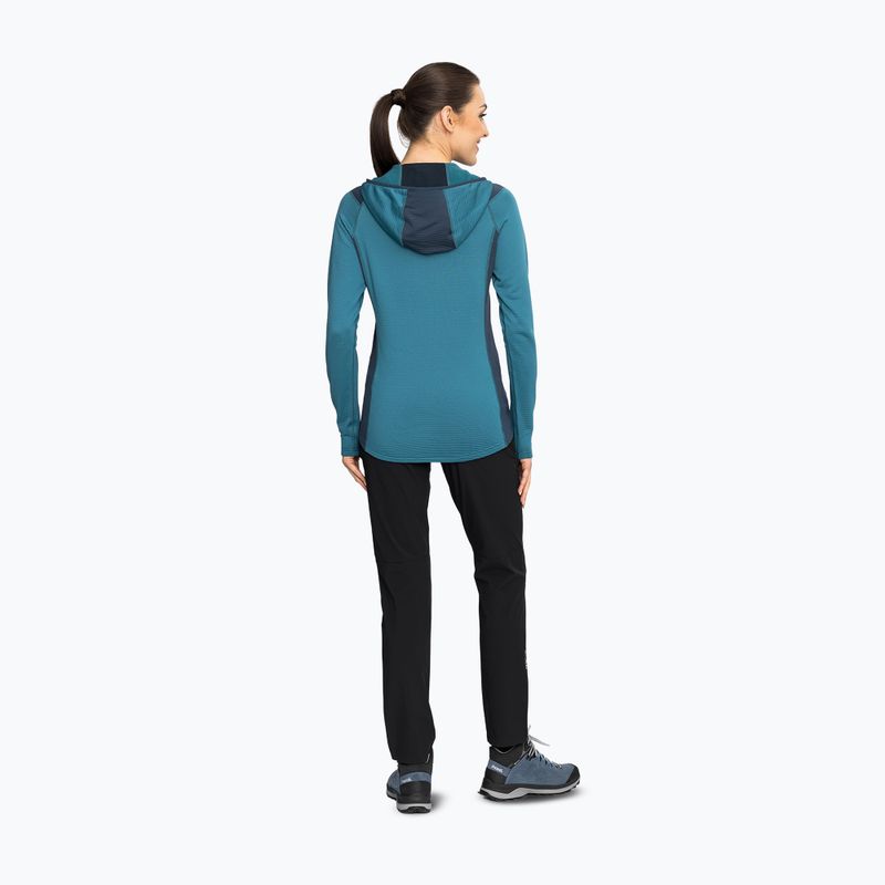 Dámska trekingová mikina Viking Birger Hoodie blue/navy 3