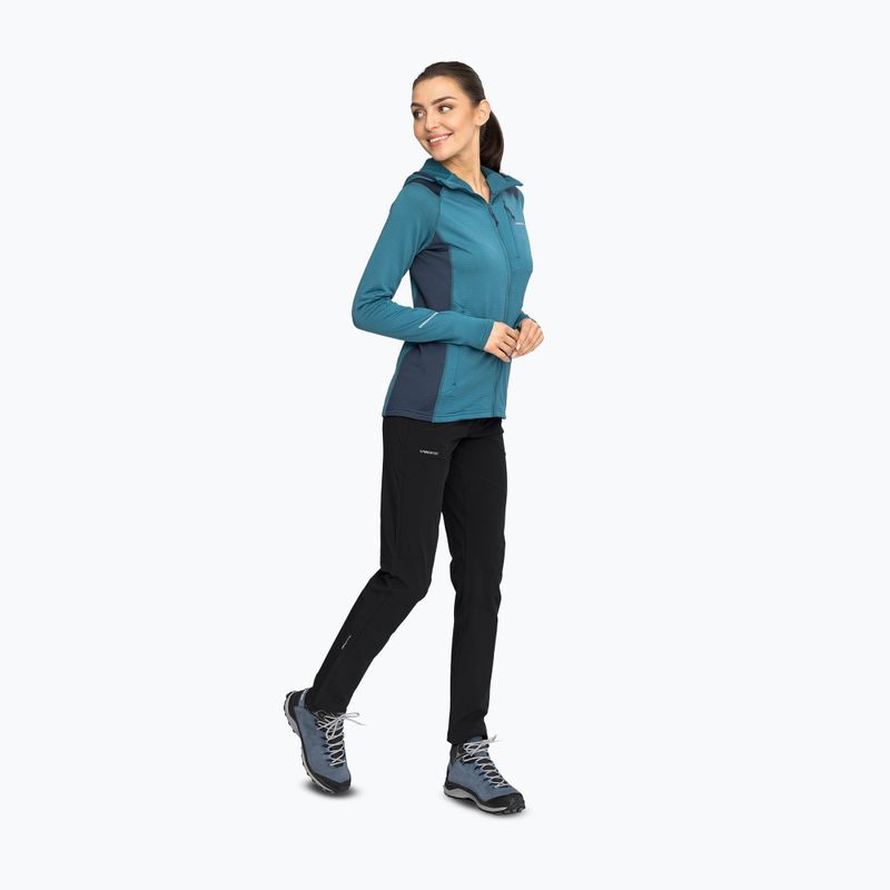 Dámska trekingová mikina Viking Birger Hoodie blue/navy 4