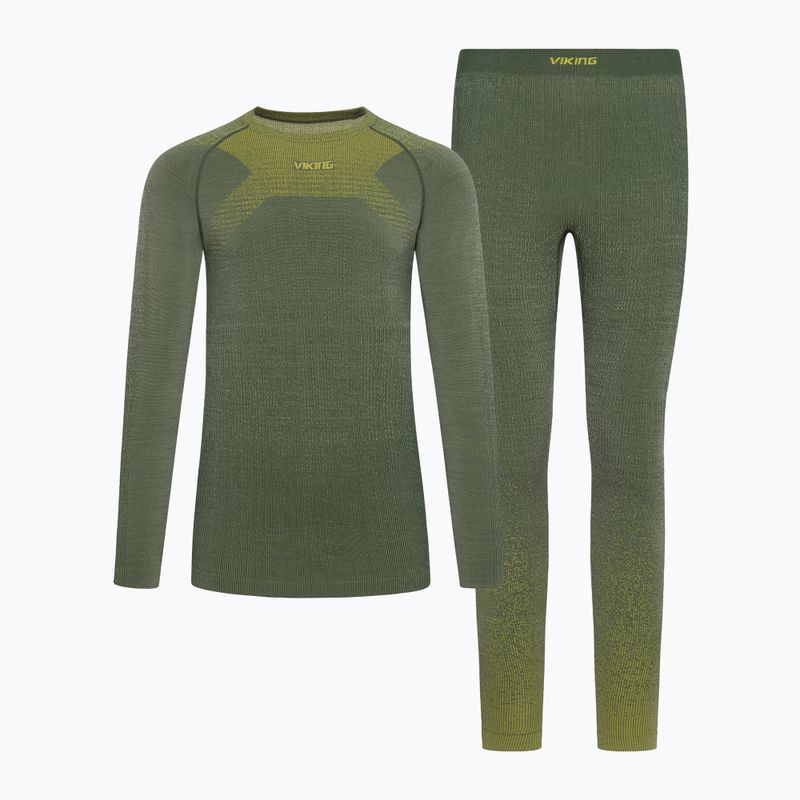 Pánska termo súprava Viking Altis Base Layer dark green 7