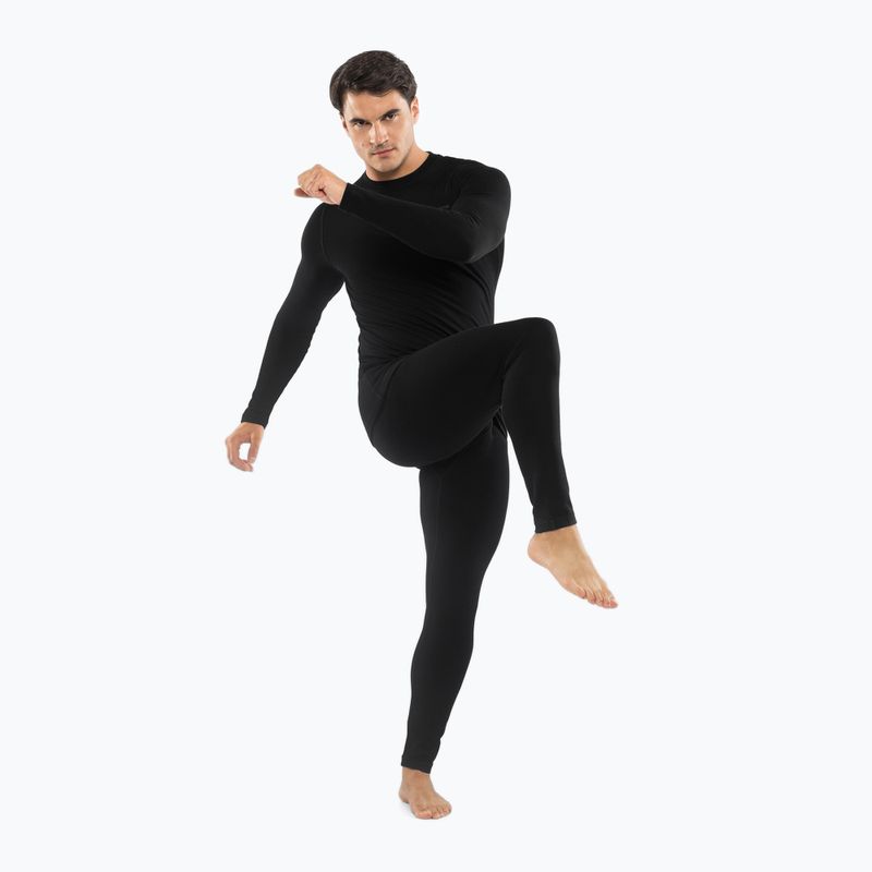 Pánska termo súprava Viking Meriboo Base Layer black 3