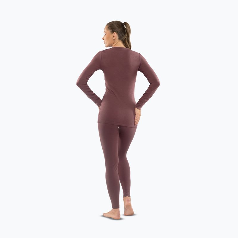 Dámska termo súprava Viking Meriboo Base Layer pink 2