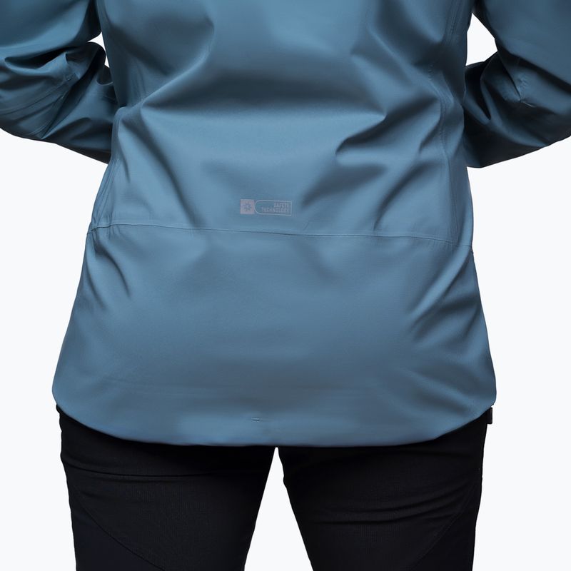 Dámska bunda do dažďa Alpinus Selenga grey/sage 5