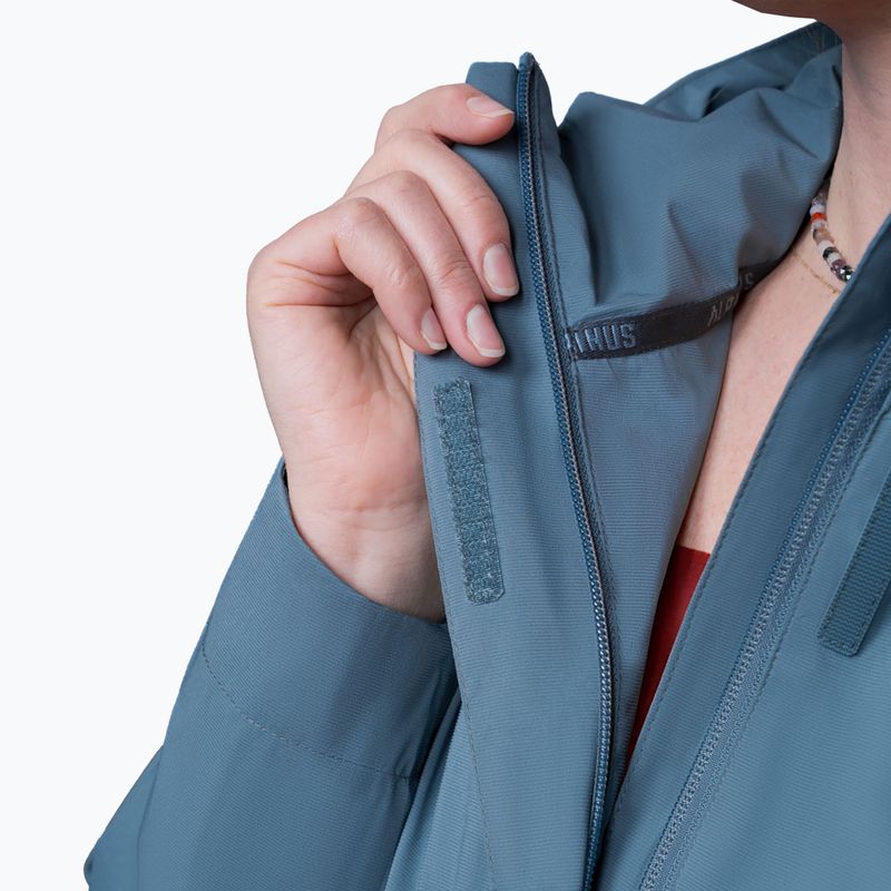 Dámska bunda do dažďa Alpinus Selenga grey/sage 9