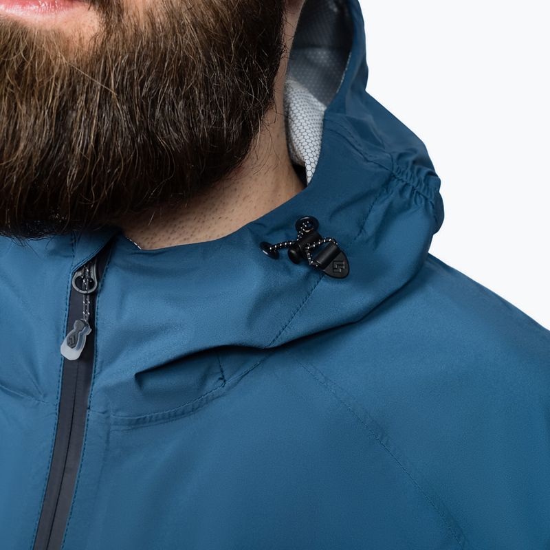 Alpinus Girdiman pánska bunda do dažďa modrá 6
