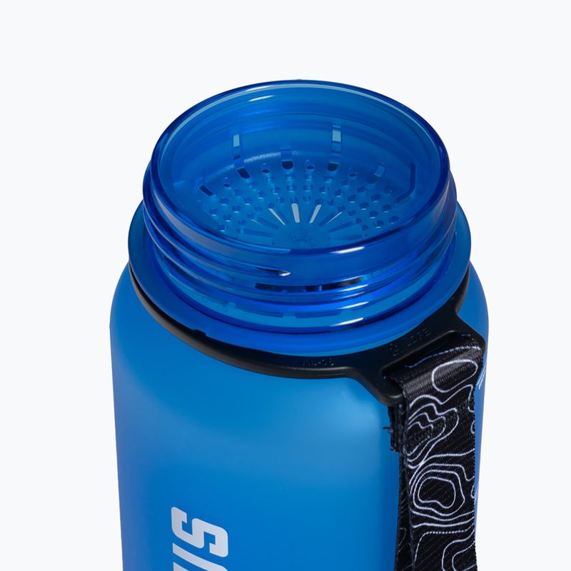 Turistická fľaša Alpinus Trysil GOPR Edition 650 ml blu/red 5