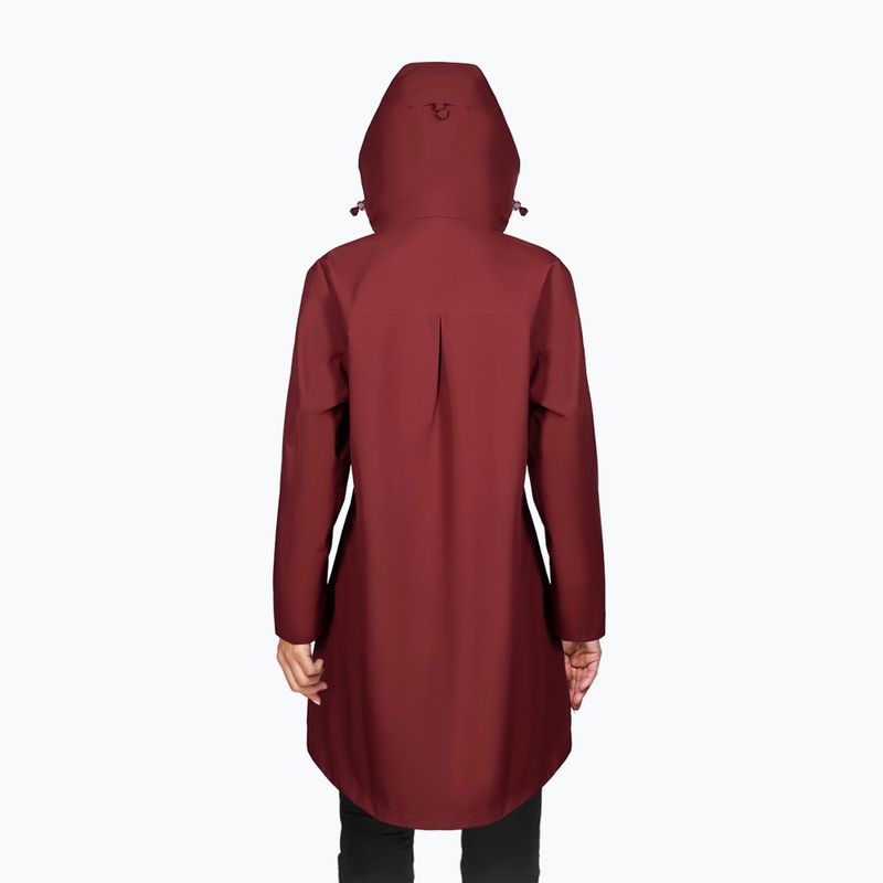 Dámsky nepremokavý kabát Alpinus Urmia ceglasty 2