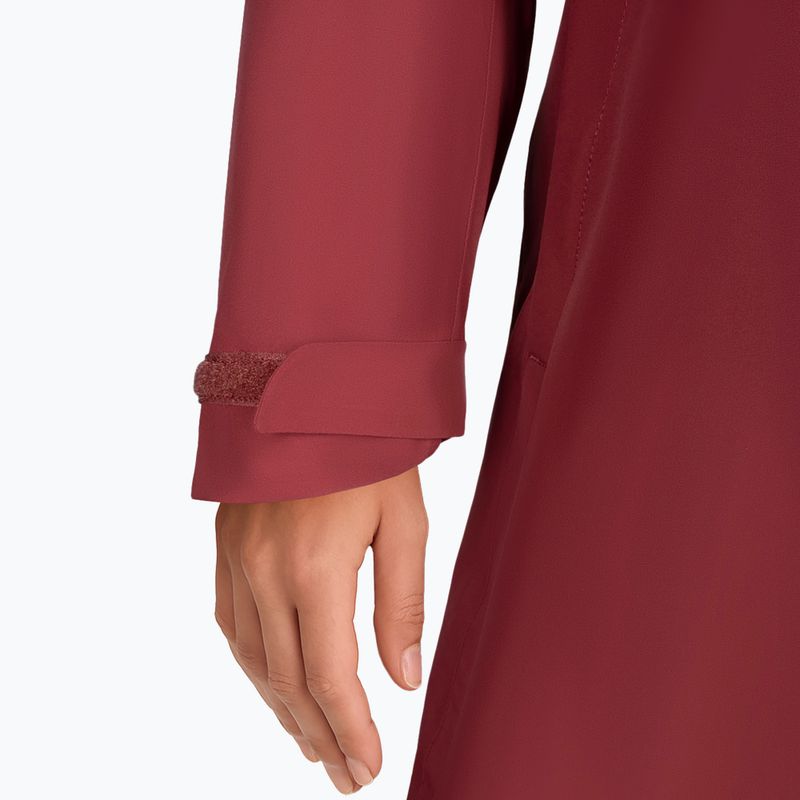 Dámsky nepremokavý kabát Alpinus Urmia ceglasty 5