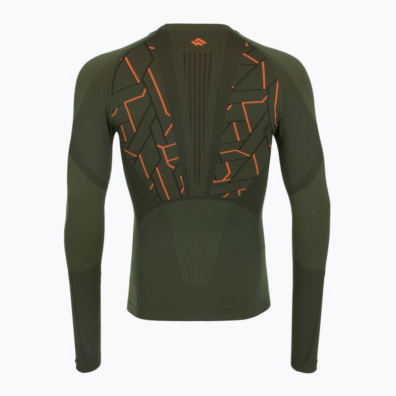 Pánsky komplet termoprádla Alpinus Tactical Gausdal Set green/orange 12