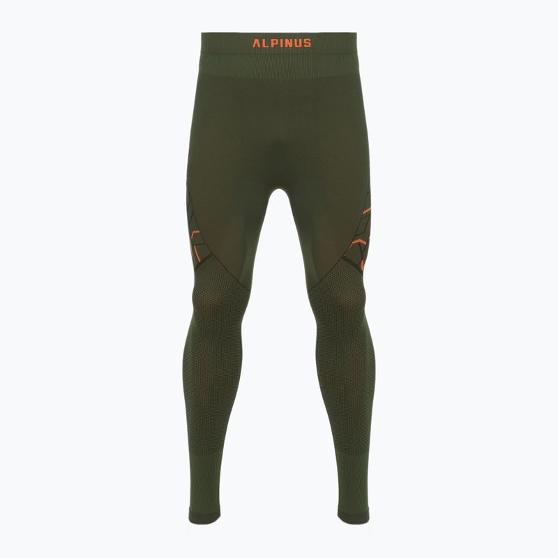 Pánsky komplet termoprádla Alpinus Tactical Gausdal Set green/orange 15