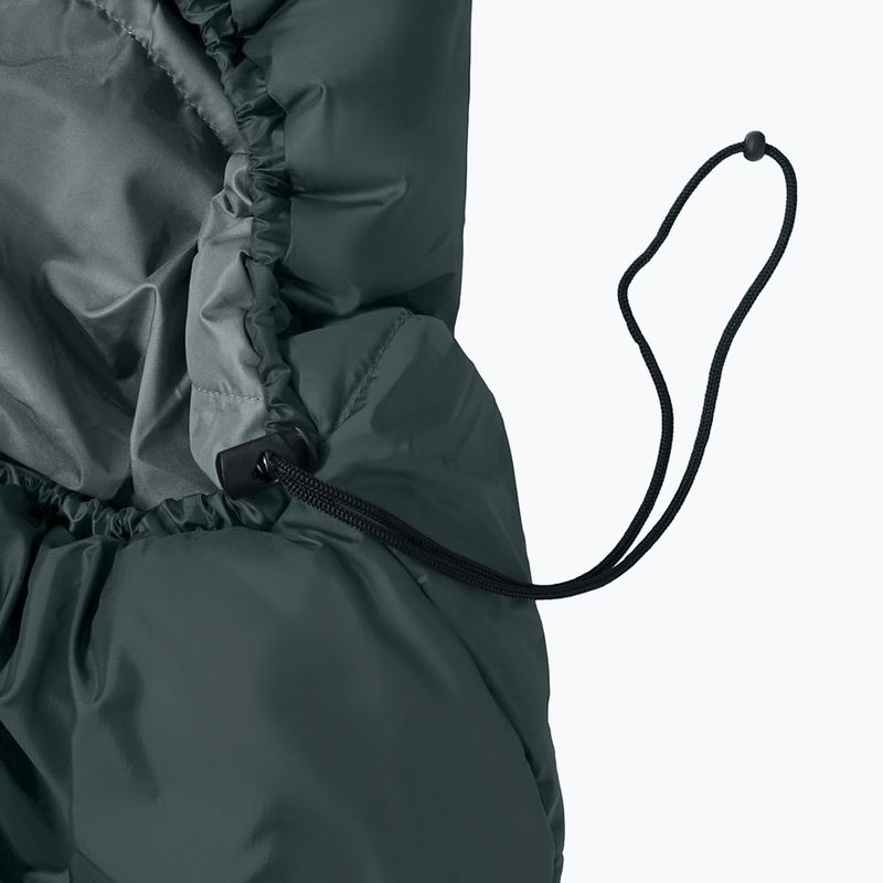 Spací vak Alpinus Wide & Long Fiber Pro 1250 215 cm/left pine green 3