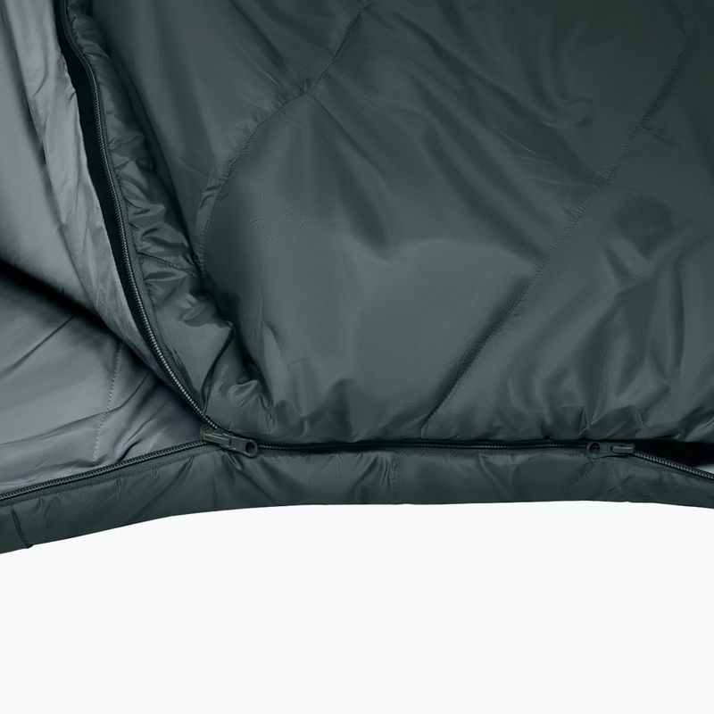 Spací vak Alpinus Wide & Long Fiber Pro 1250 215 cm/right pine green 5