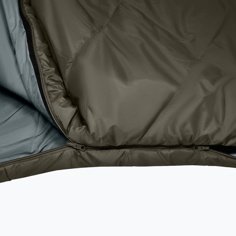 Spací vak Alpinus Wide & Long Fiber Pro 1250 215 cm/right olive 5