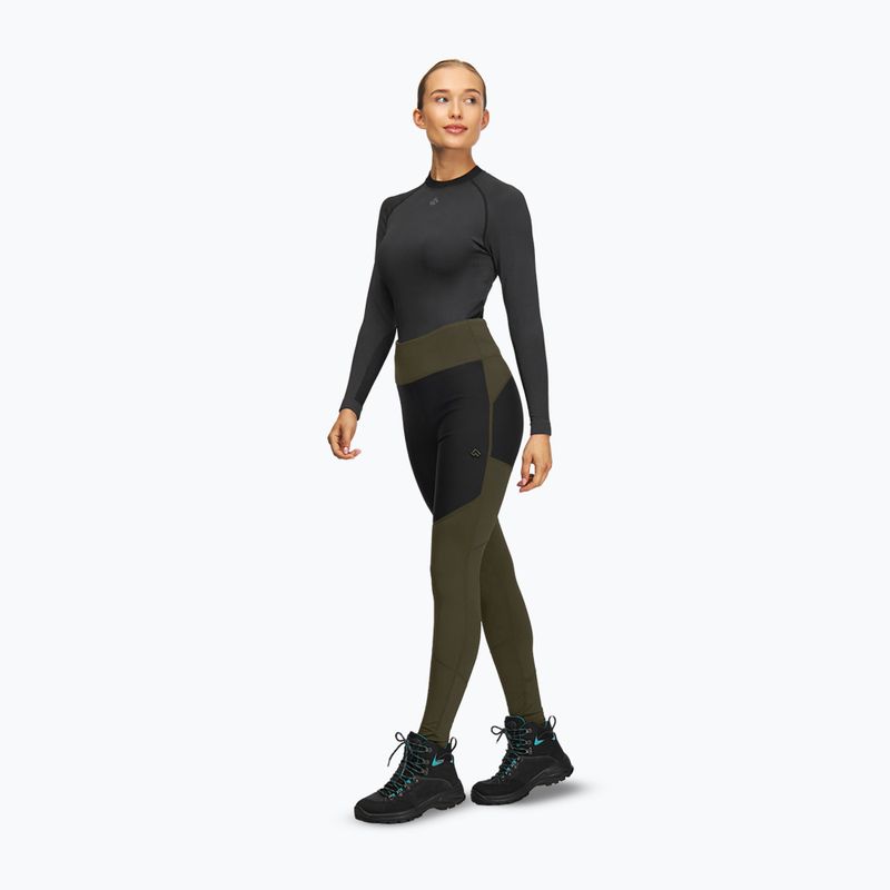 Dámske legíny Alpinus Medium olive 2
