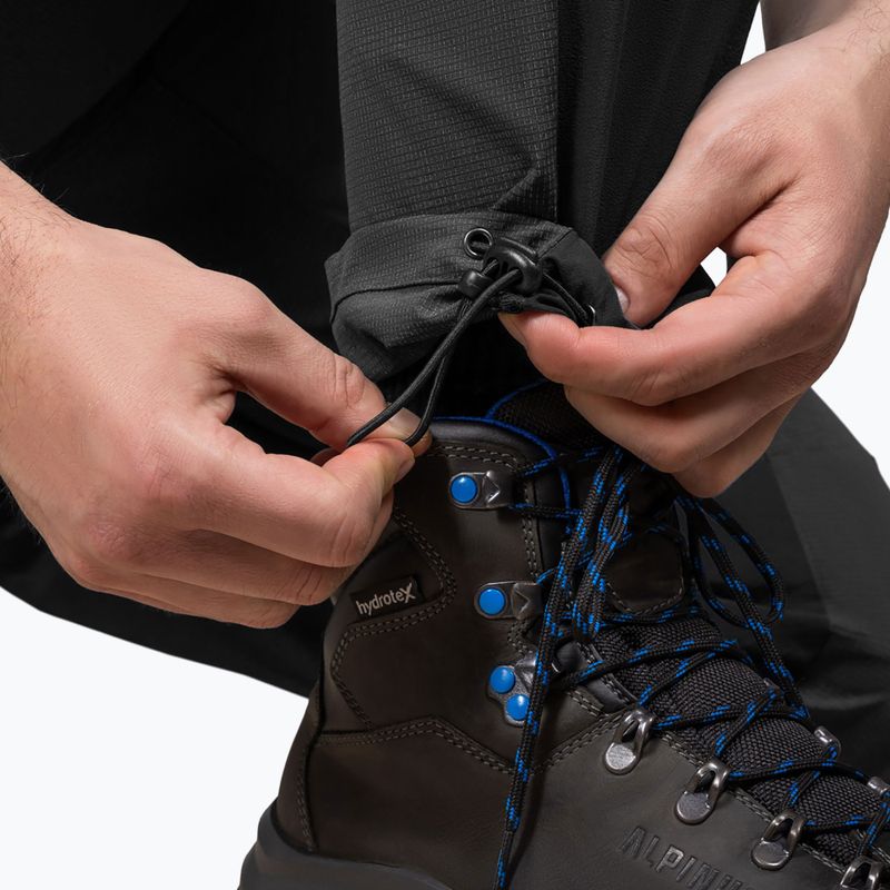 Pánske trekingové nohavice Alpinus Black Deccan 7