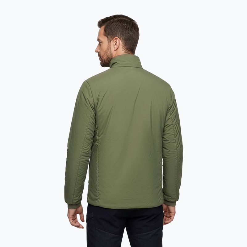 Pánska hybridná bunda Alpinus Wanaka olive 2