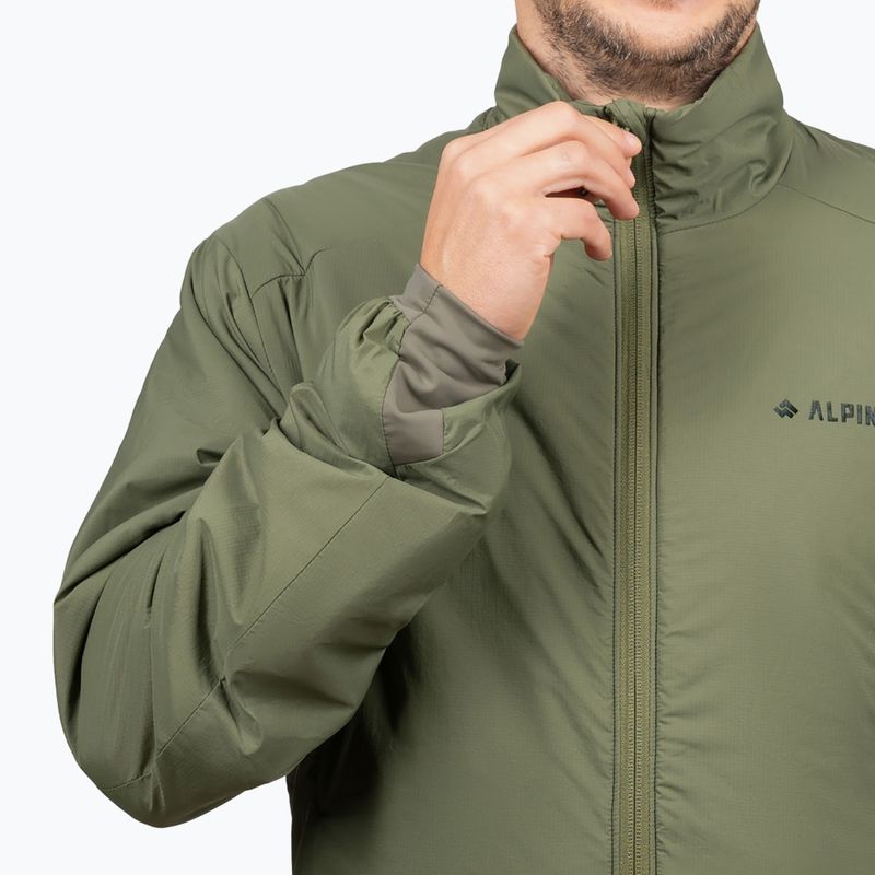 Pánska hybridná bunda Alpinus Wanaka olive 3