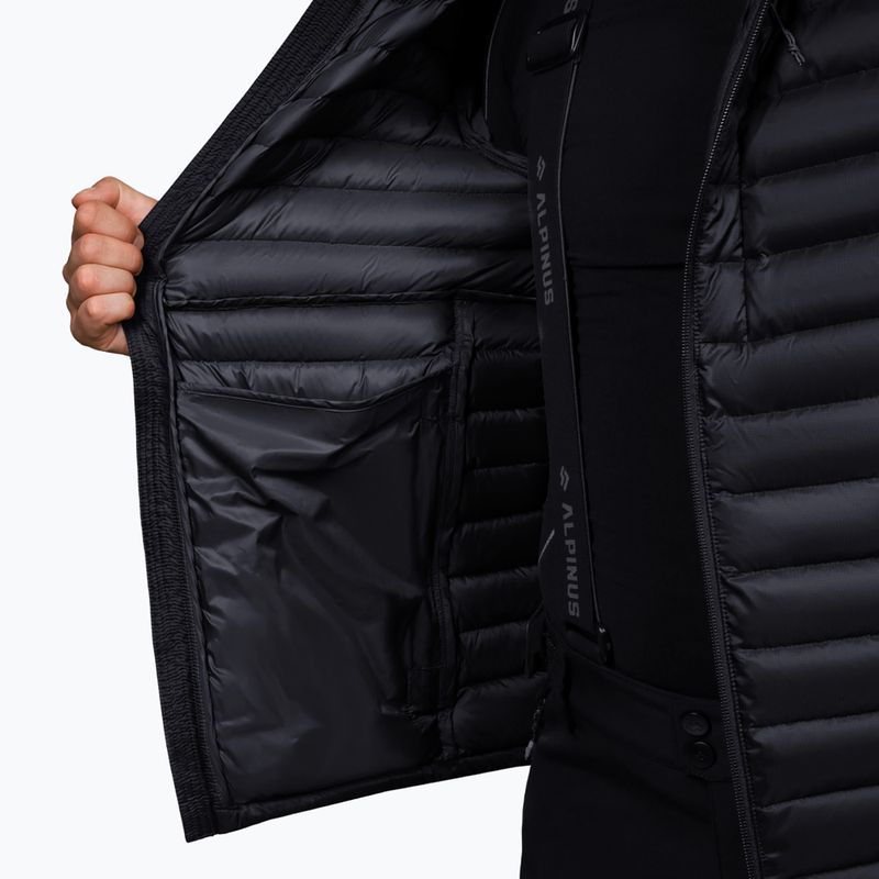 Pánska páperová bunda Alpinus Kiruna black 6