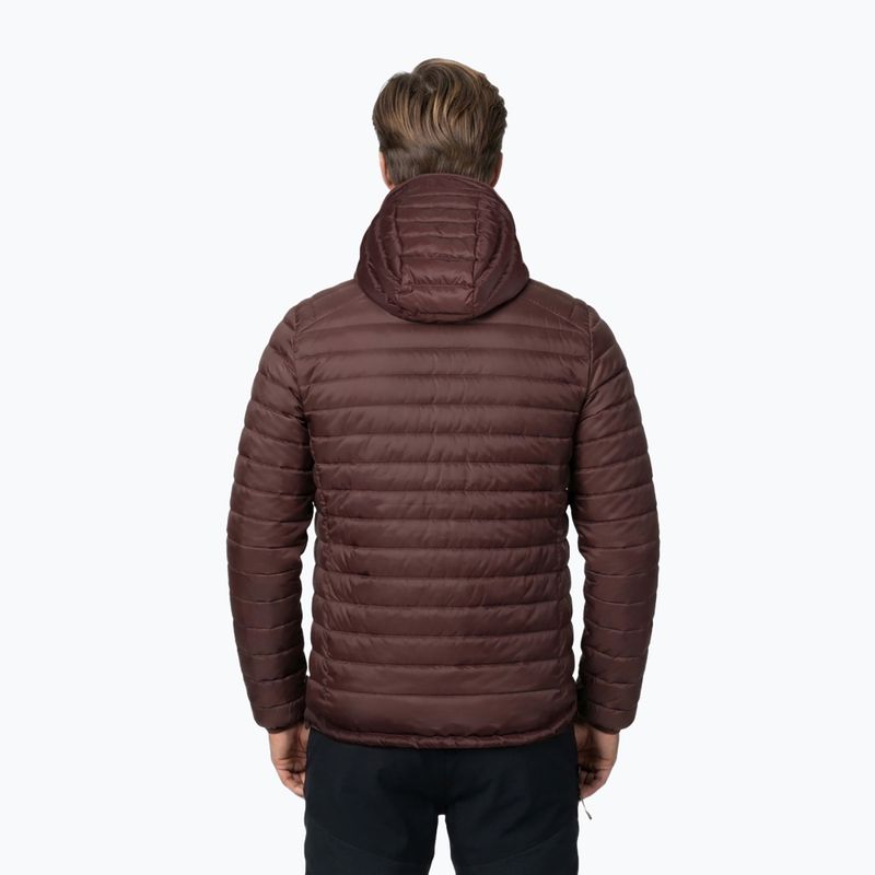 Pánska páperová bunda Alpinus Kiruna brown 2