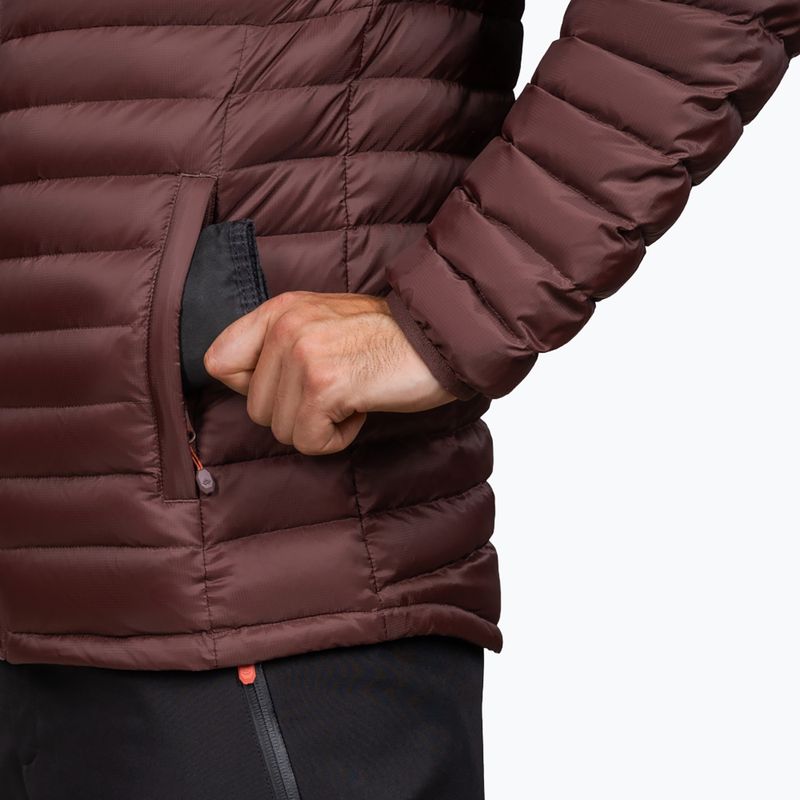 Pánska páperová bunda Alpinus Kiruna brown 5