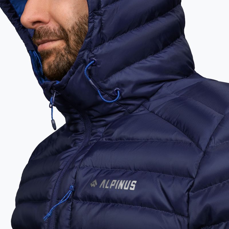 Pánska páperová bunda Alpinus Kiruna navy blue 3