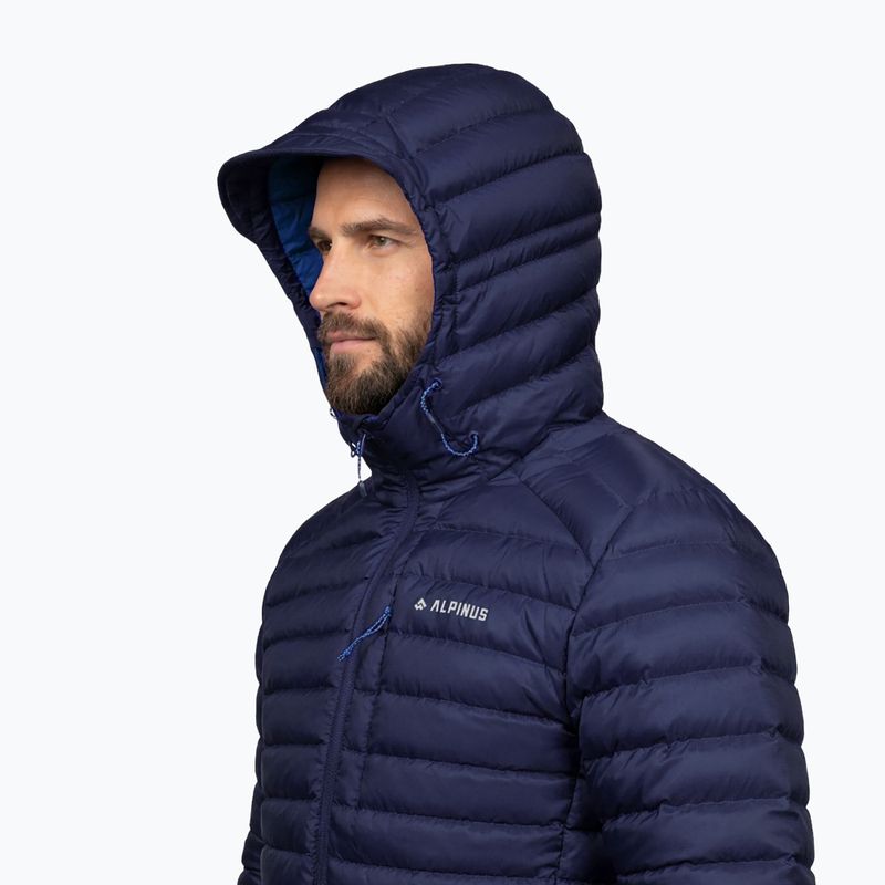 Pánska páperová bunda Alpinus Kiruna navy blue 4