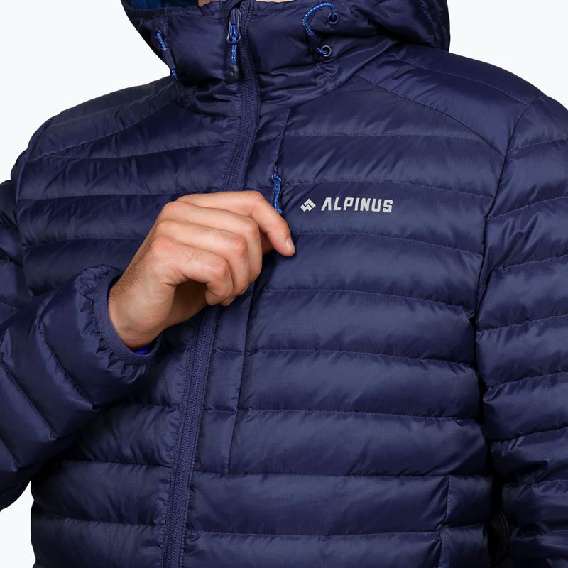 Pánska páperová bunda Alpinus Kiruna navy blue 5