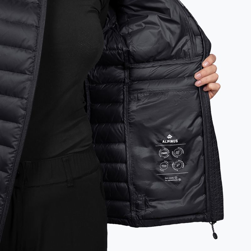 Dámska páperová bunda Alpinus Kiruna black 6
