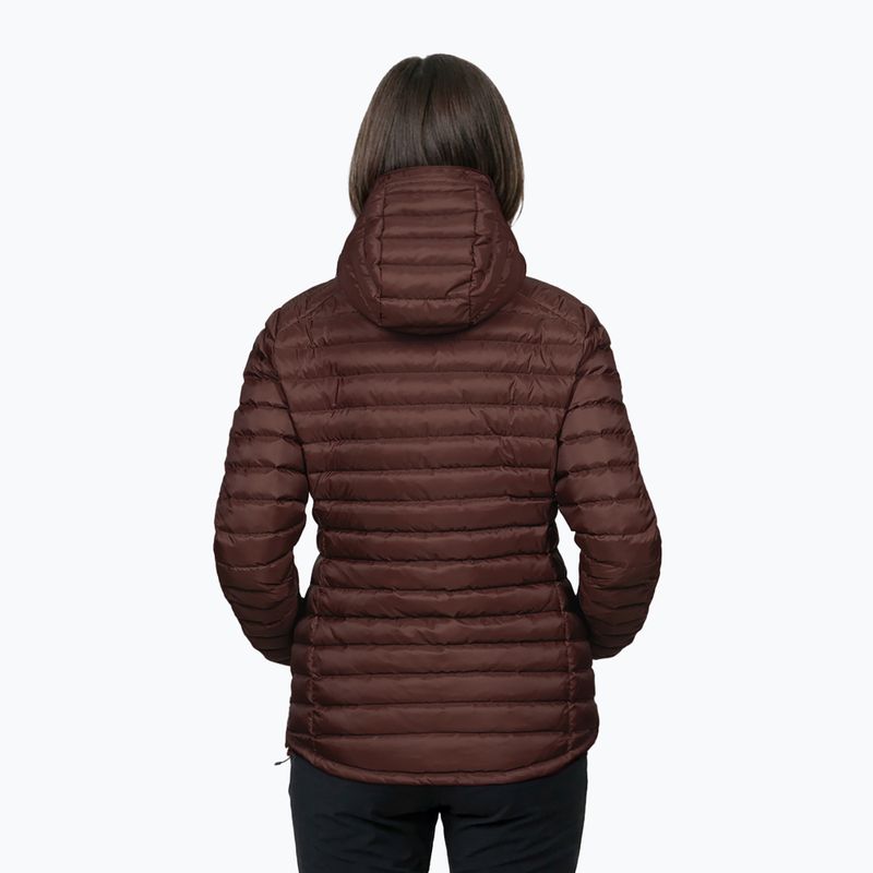 Dámska páperová bunda Alpinus Kiruna brown 2
