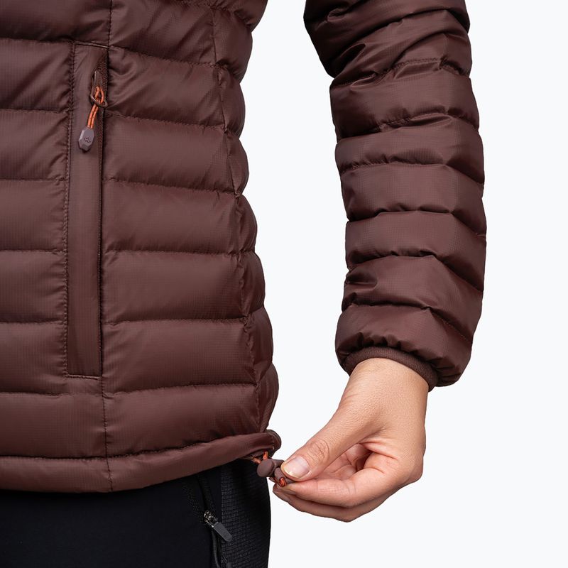 Dámska páperová bunda Alpinus Kiruna brown 9