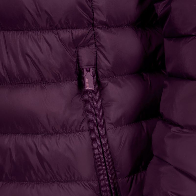 Dámska zateplená bunda Alpinus Tunari dark plum 8