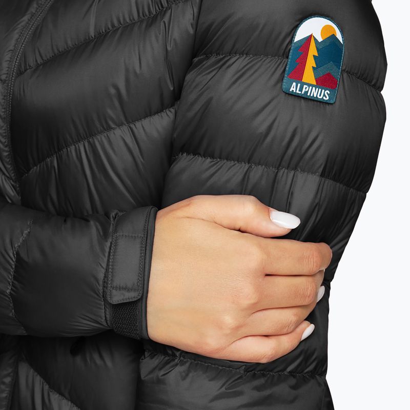 Dámska páperová bunda Alpinus Rocca black 3