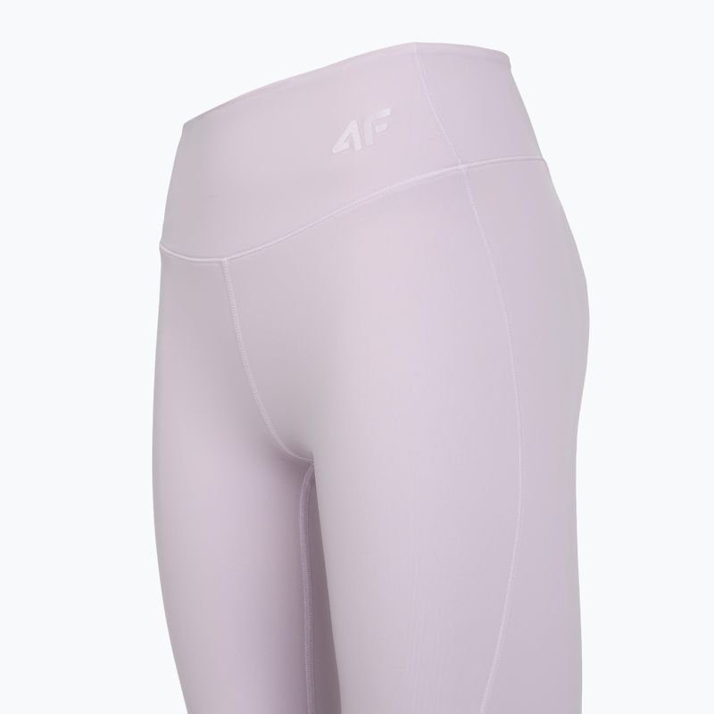 Dámske tréningové legíny 4F Solar Punk FNK F404 light violet 3