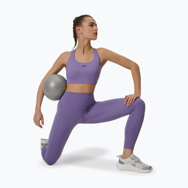 Tréningová podprsenka 4F Multiactive F222 violet 7
