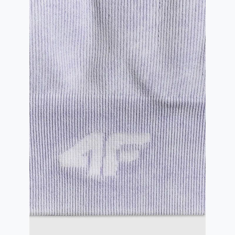 Tréningová podprsenka 4F Solar Punk F203 violet allover 9