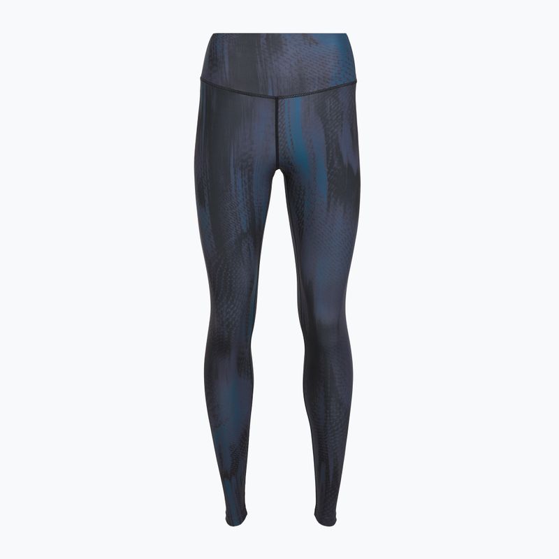 Dámske tréningové legíny 4F Solar Punk FNK F454 sea green allover 9