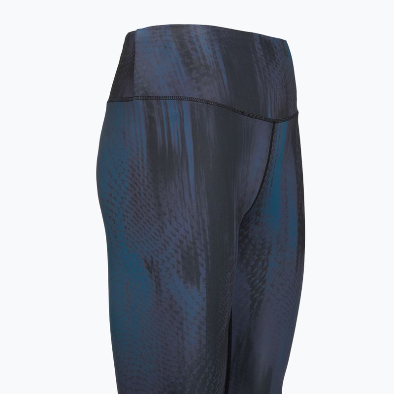 Dámske tréningové legíny 4F Solar Punk FNK F454 sea green allover 11