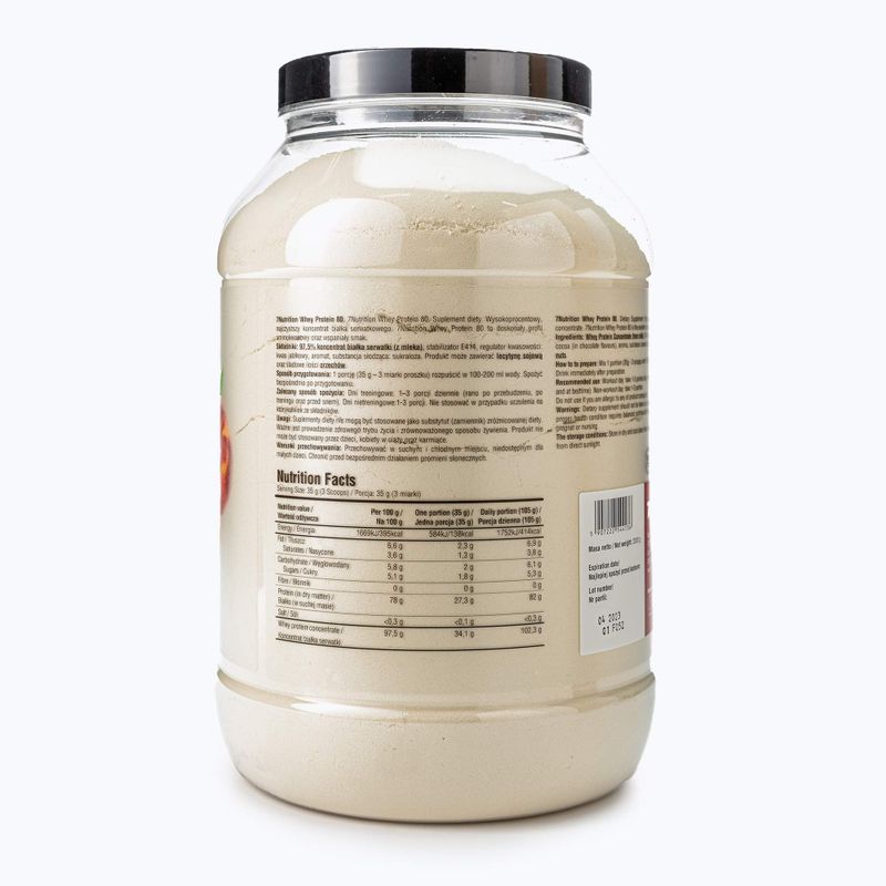 Srvátka 7Nutrition Protein 80 broskyňa 7Nu000246 2
