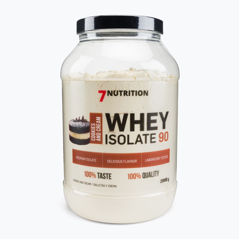Srvátkový izolát 7Nutrition 90 sušienok 7Nu000257