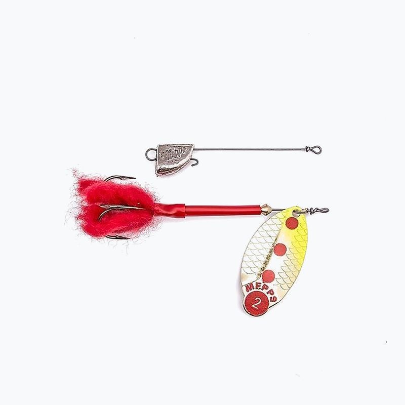 Mepps spinner Lusox Fluo zlato-strieborný 30311002