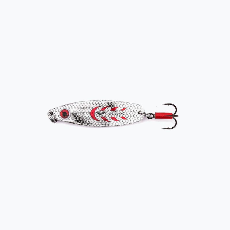 Mepps Syclops strieborno-červený kyvadlový spinner 30927008
