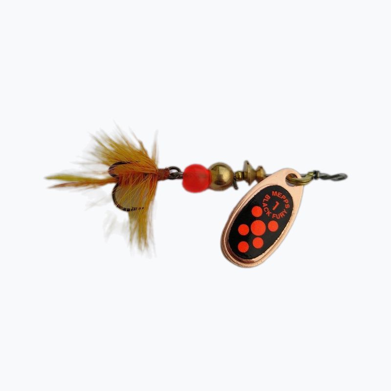 Mepps Black Fury spinner čierno-červený 30446701