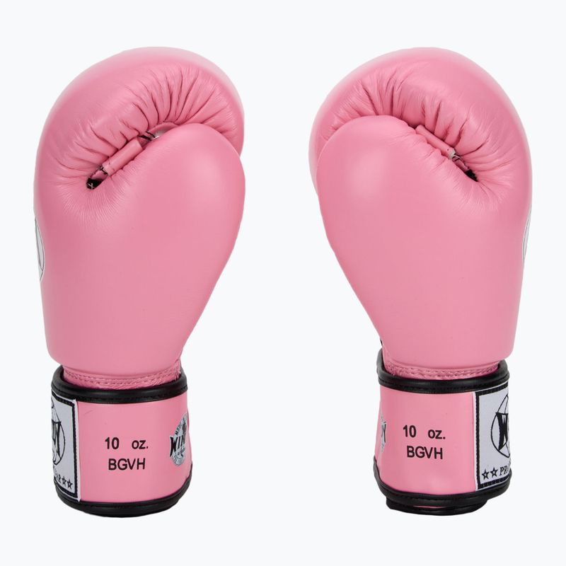 Boxerské rukavice WINDY Classic Genuine Leather red 4